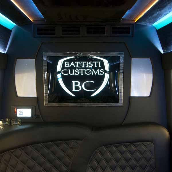 sprinter limo 10 Battisti Customs Sprinter Limousine interior 7