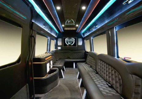 Interior of Sprinter Limo 5