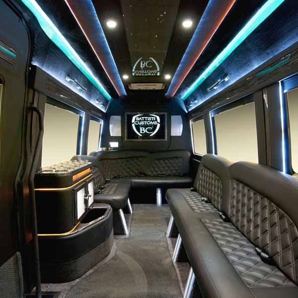 sprinter limo pic 5 Interior of Sprinter Limo 5