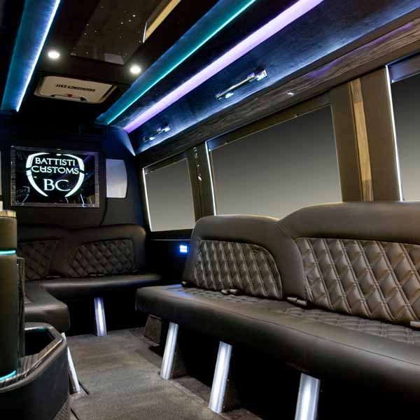 sprinter limo pic 6 Battisti Customs Sprinter Limousine interior 9