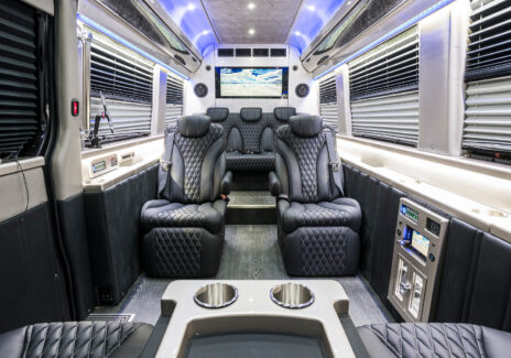 Interior of Executive Coach Sprinter Diplomat