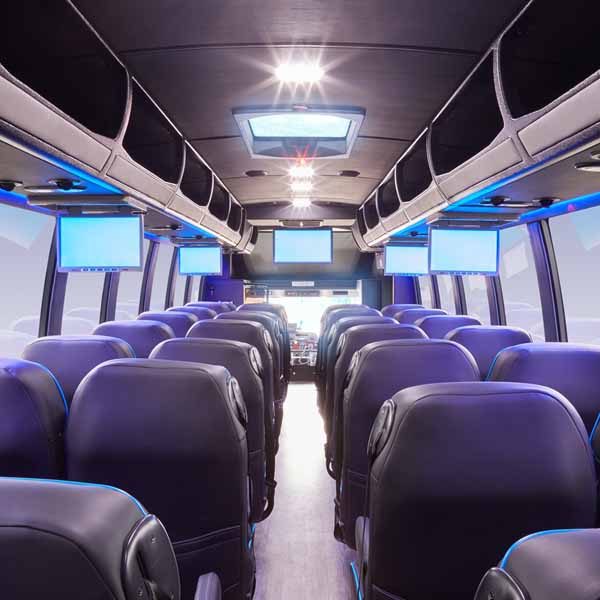 Embassy® Bus M-Series | Coachwest Luxury Vehicles