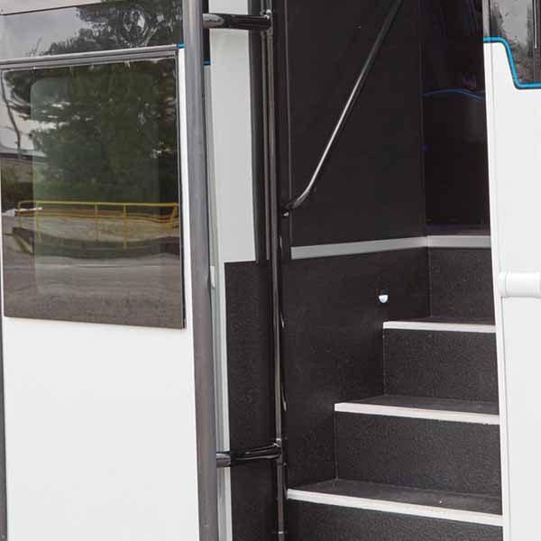 m series pic 10 Side entrance into Embassy® Bus M-Series