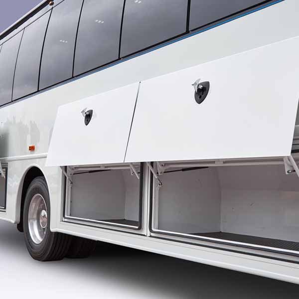 m series pic 6 Underneath storage of Embassy® Bus M-Series