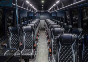ECoach F550 Passenger Bus Interior