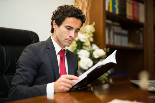 Businessman starting a funeral home Businessman starting a funeral home