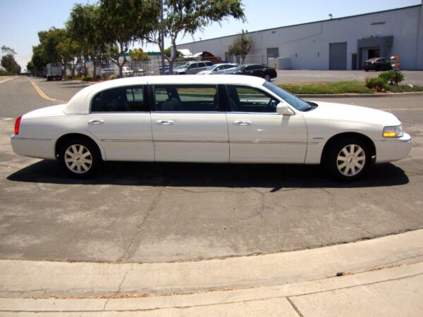 White limo in executive fleet