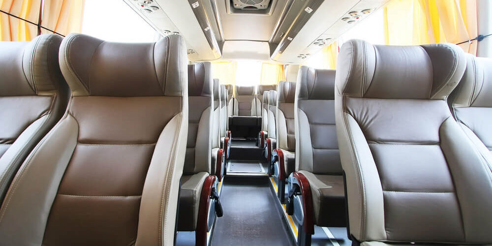 CoachWest Inside of an executive coach CoachWest Inside of an executive coach