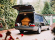 Hearse With Its Back Door Open