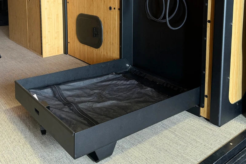 Tetravan Folding Interior Shower