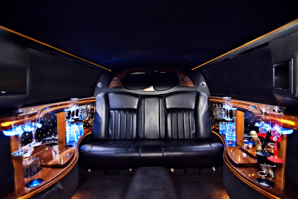 Luxury,Limousine,Interior,Party,Champagne,Colorful,Leather,Beautiful,Ceremony
