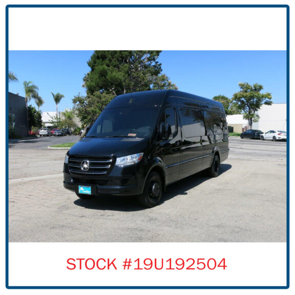 2019 Mercedes Benz Bespoke Coach Sprinter Shuttle